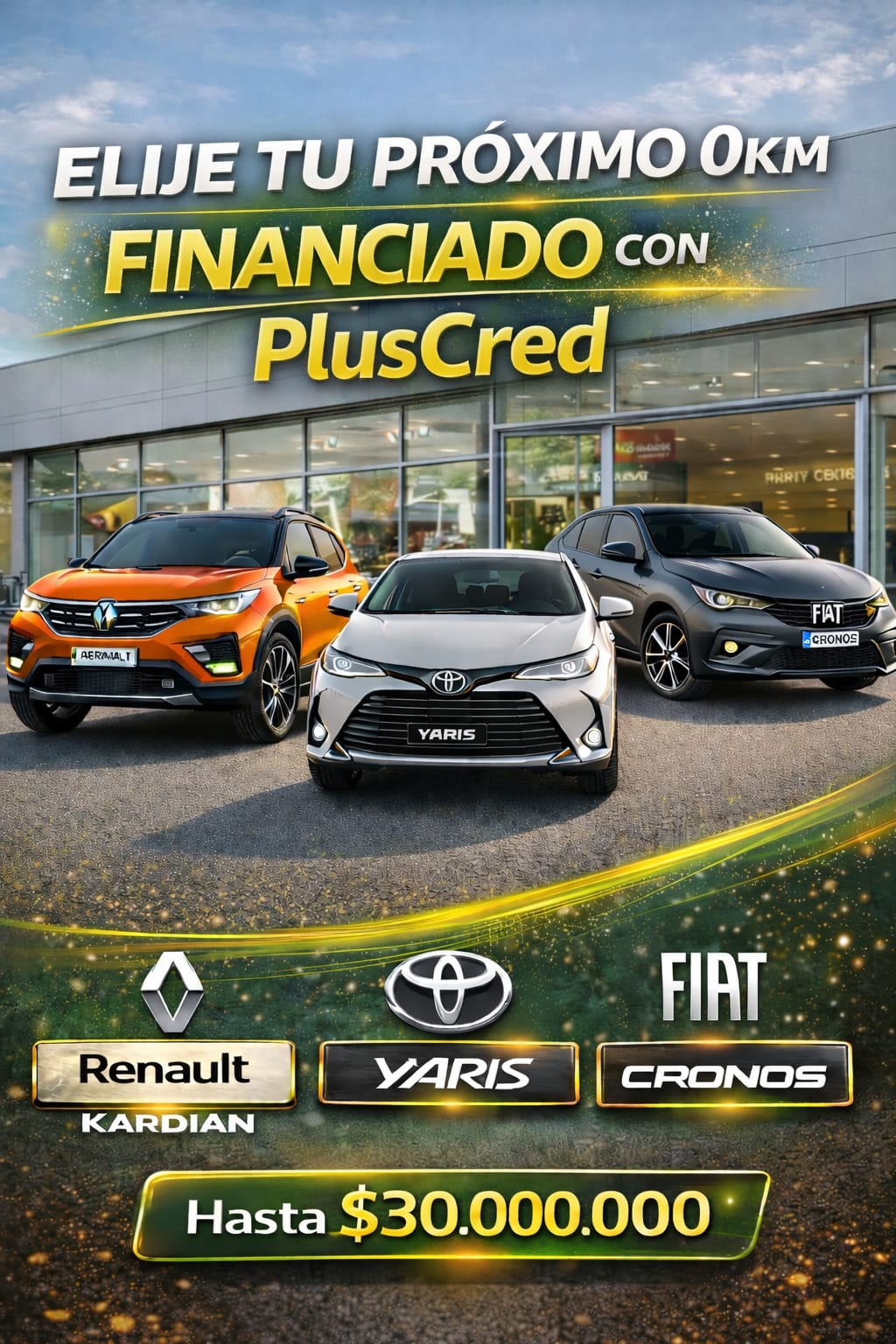 Créditos prendarios para autos 0km hasta $30 millones - PlusCred