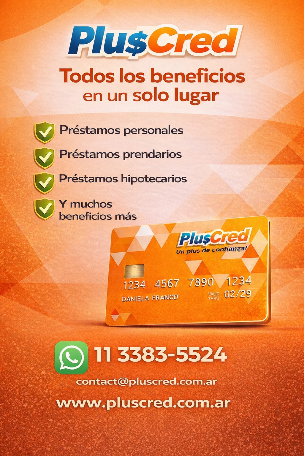 Préstamos personales y créditos para PYMES con aprobación en 24hs - PlusCred